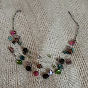 Multi-strand Beaded Necklace